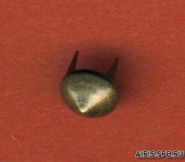Пукля шип 8 мм латунь с шипами