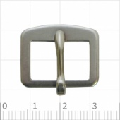Пряжка для уздечки EQUIMAN из нержавеющей стали. Высота 21 мм/ширина 19 мм 