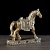Сувенир конь в ажурной попоне 12х13,5х4 см